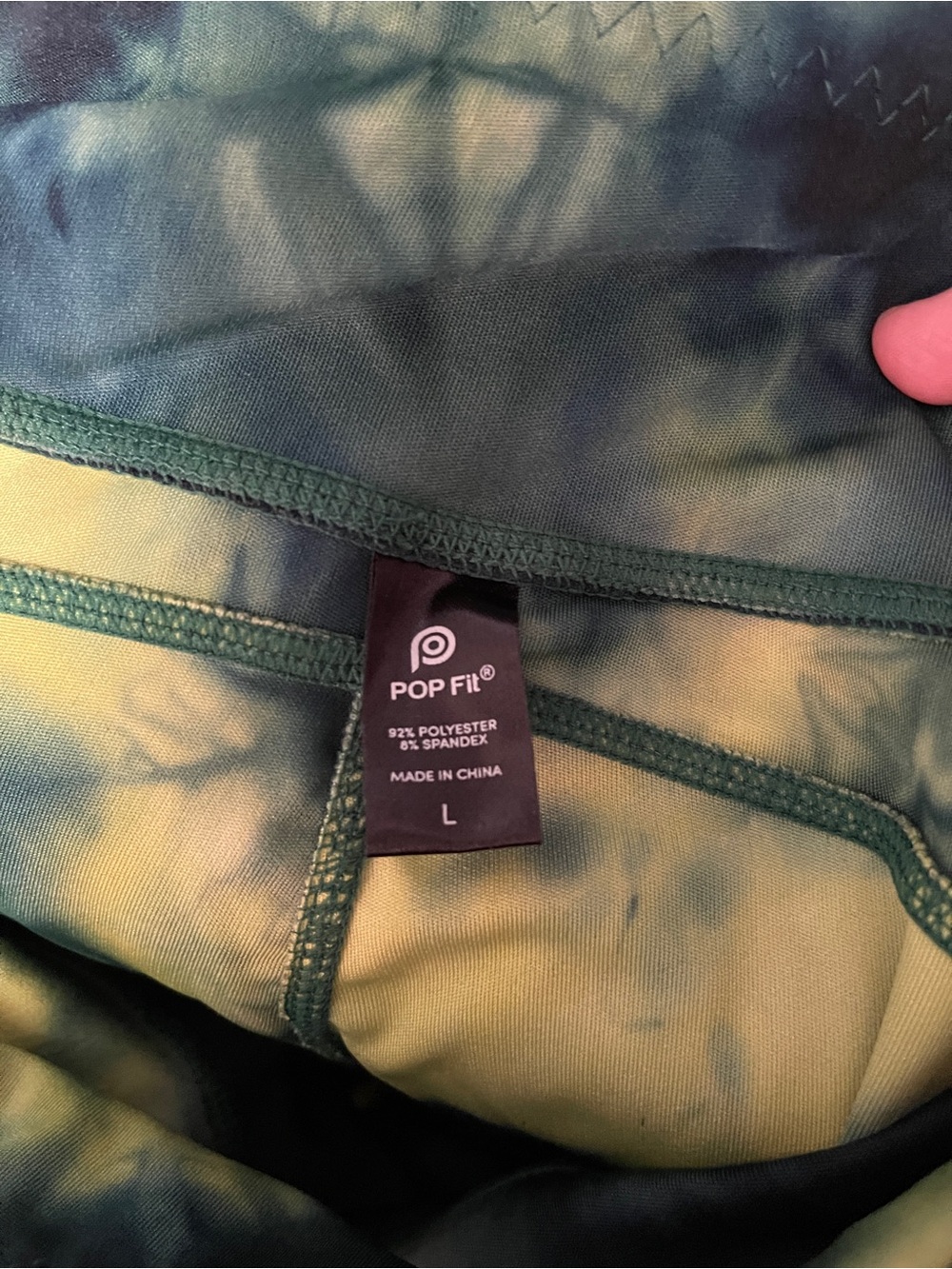POP Fit Tie-Dye Flared Leggings - Picture 4 of 6